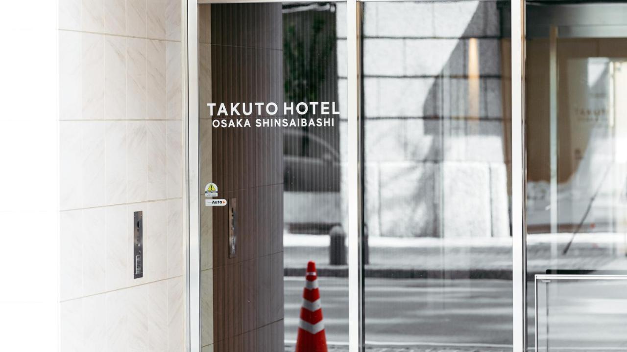 Takuto Hotel Osaka Shinsaibashi Extérieur photo